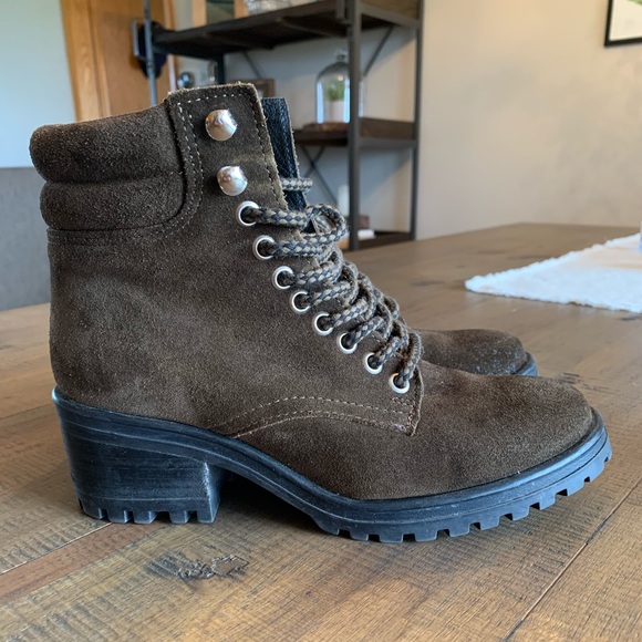 steve madden genny combat boot